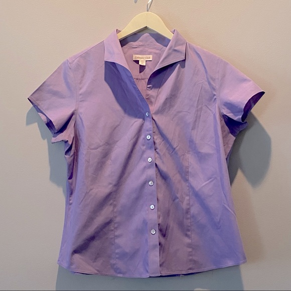 Coldwater Creek Tops - 2/$20 Coldwater Creek Pretty Lilac Purple Top Shirt Blouse Petite PL L P Large
